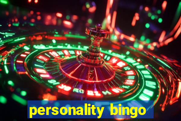 personality bingo