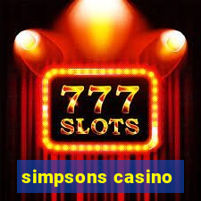 simpsons casino