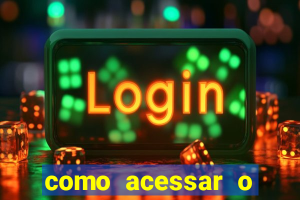 como acessar o jogo do tigrinho