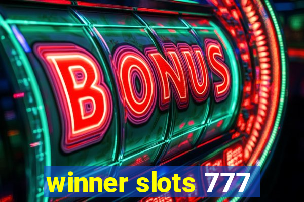 winner slots 777