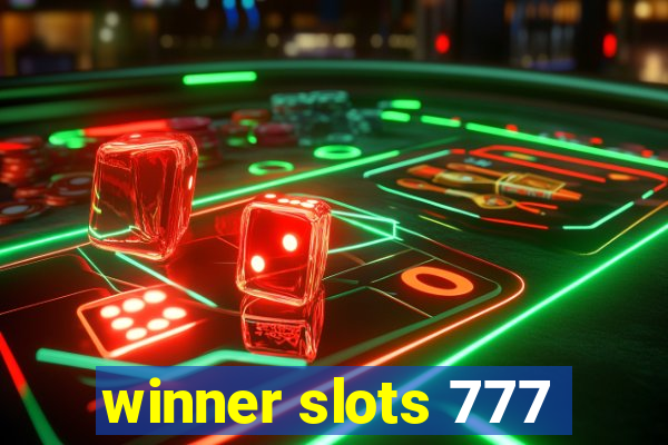 winner slots 777