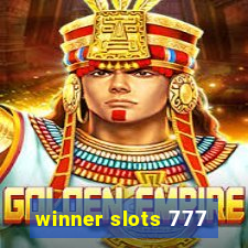 winner slots 777