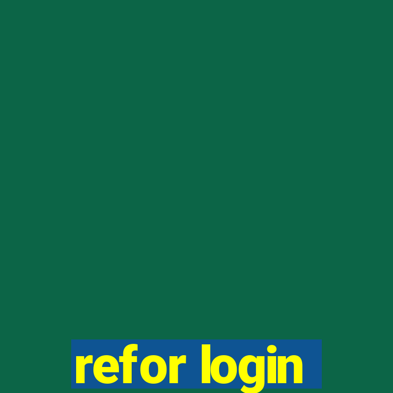 refor login