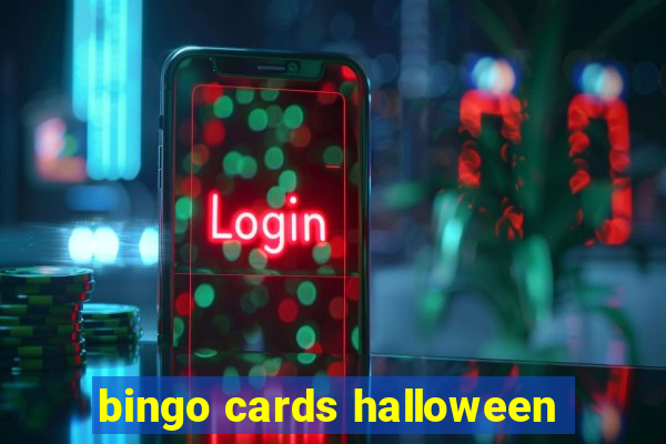 bingo cards halloween