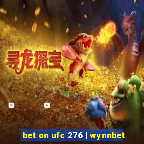 bet on ufc 276 | wynnbet