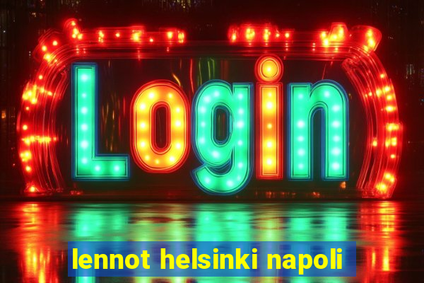 lennot helsinki napoli