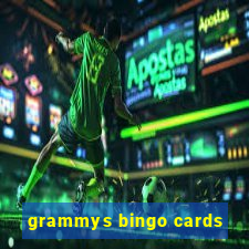 grammys bingo cards