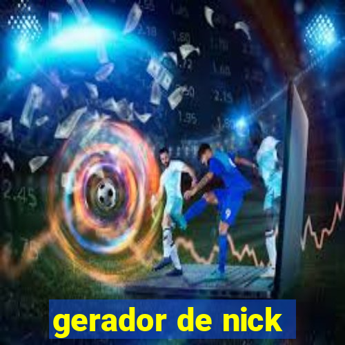 gerador de nick