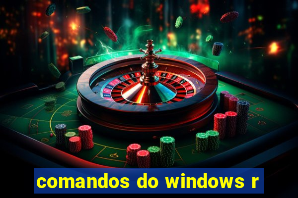 comandos do windows r