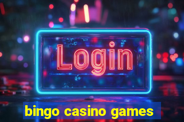 bingo casino games