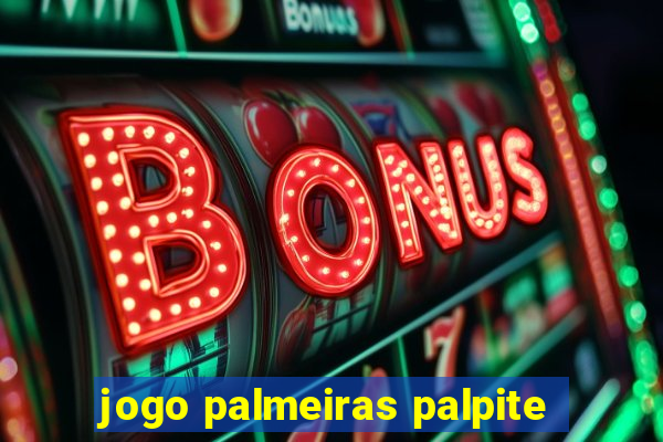 jogo palmeiras palpite