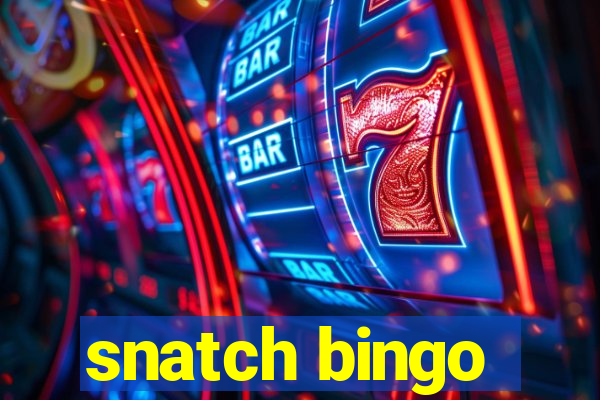 snatch bingo