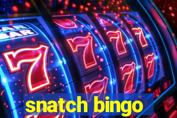 snatch bingo