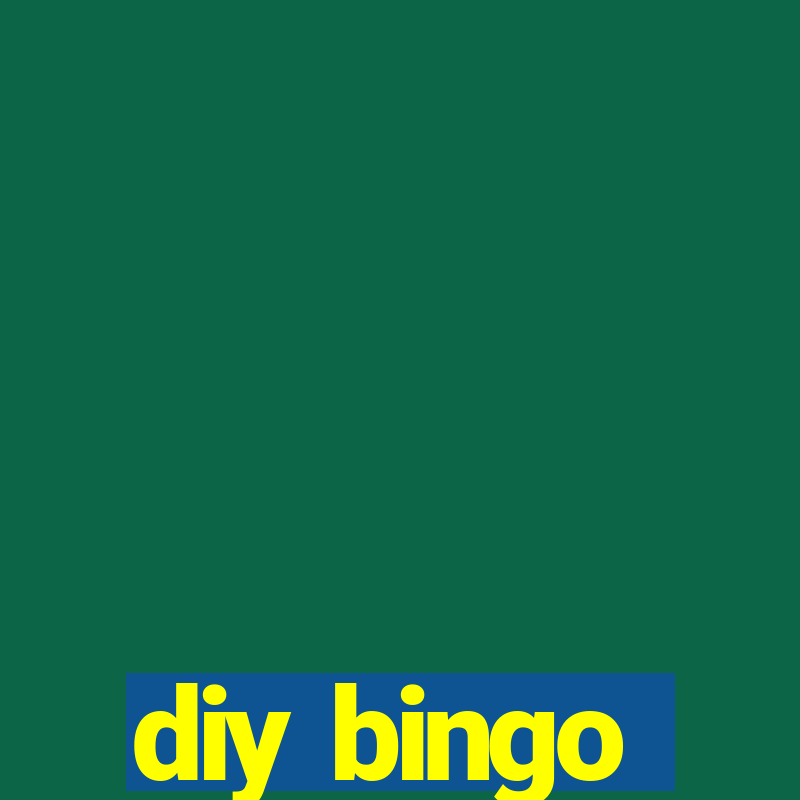 diy bingo