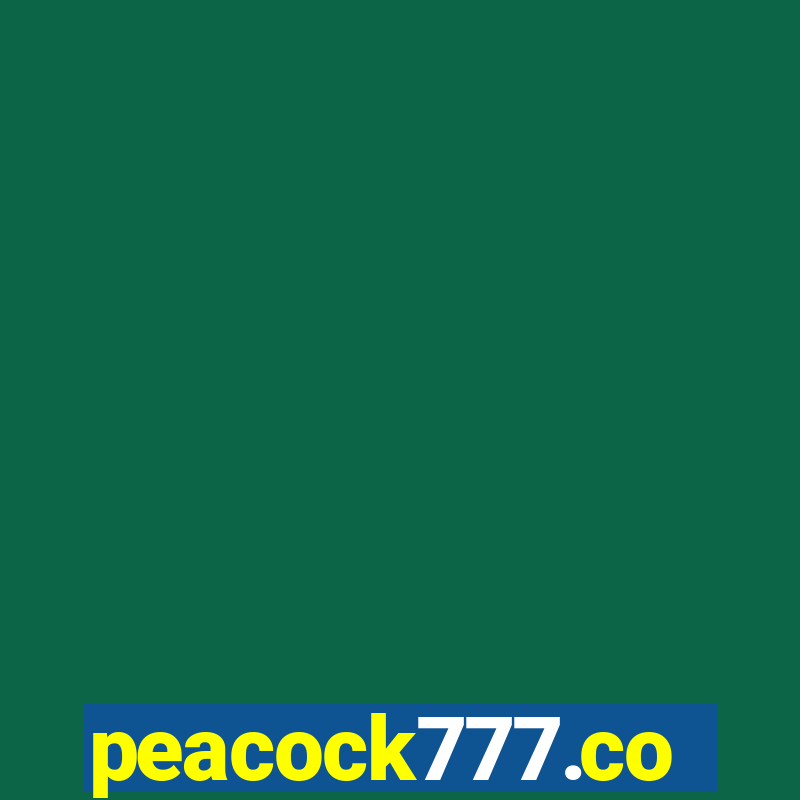 peacock777.co