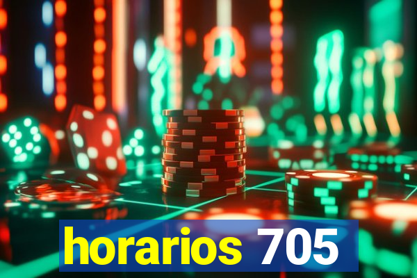 horarios 705