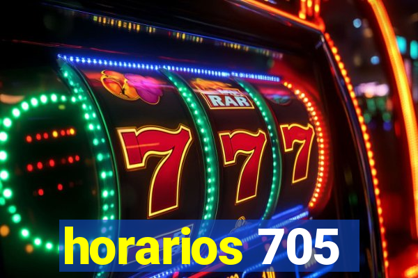 horarios 705