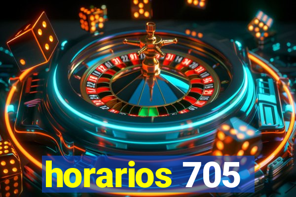 horarios 705