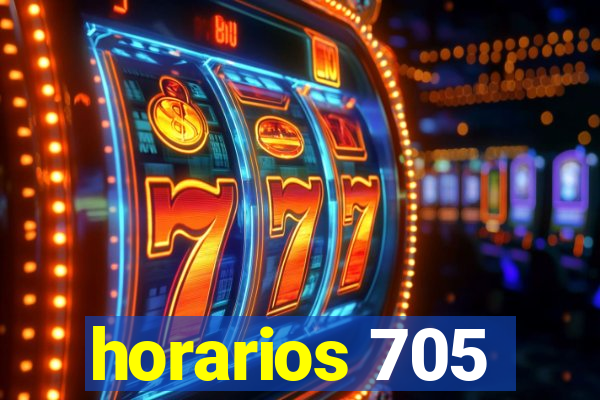 horarios 705