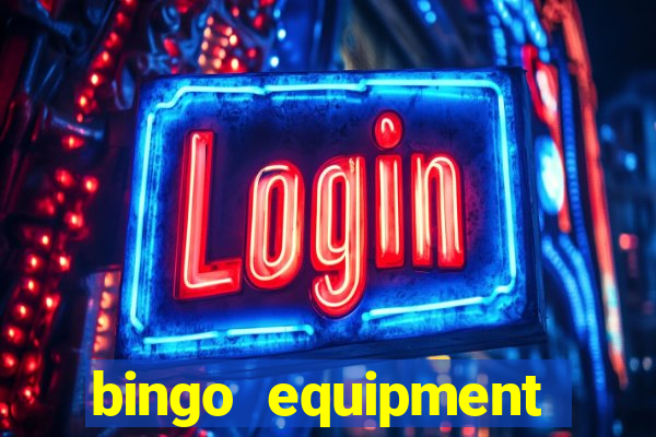 bingo equipment rental near me