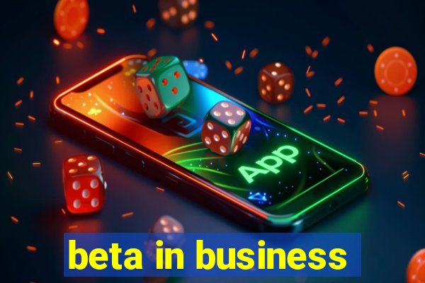 beta in business