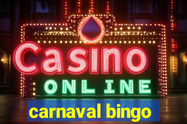 carnaval bingo