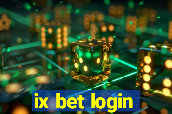 ix bet login