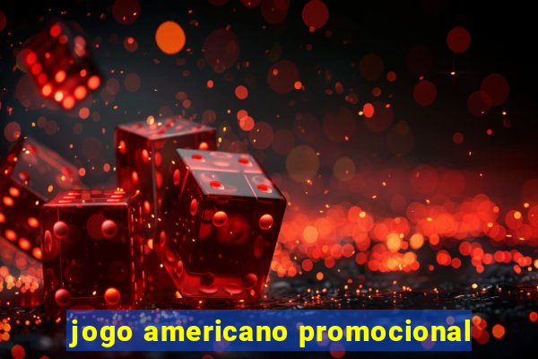 jogo americano promocional