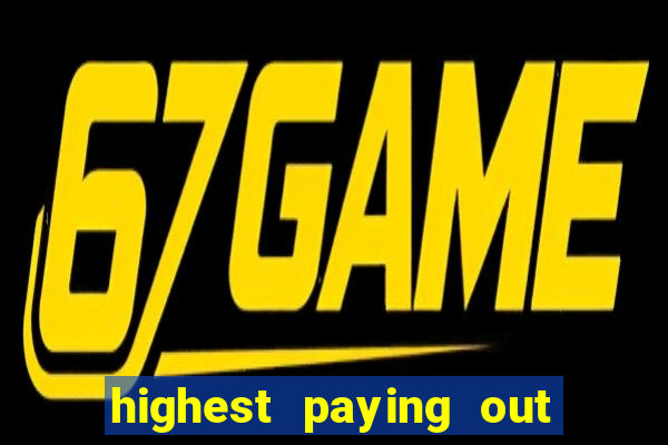 highest paying out online casino