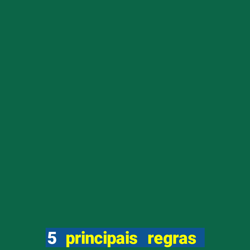 5 principais regras do badminton