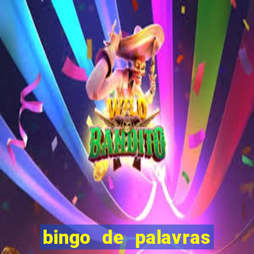 bingo de palavras como fazer