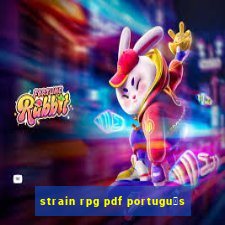 strain rpg pdf portugu锚s