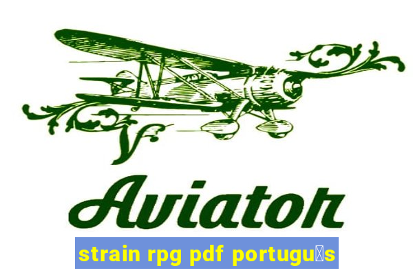 strain rpg pdf portugu锚s