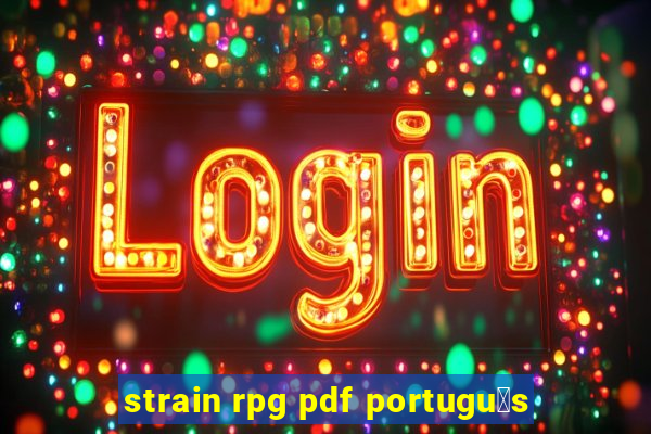 strain rpg pdf portugu锚s