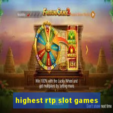 highest rtp slot games