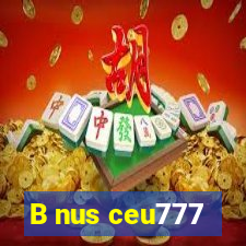 B nus ceu777