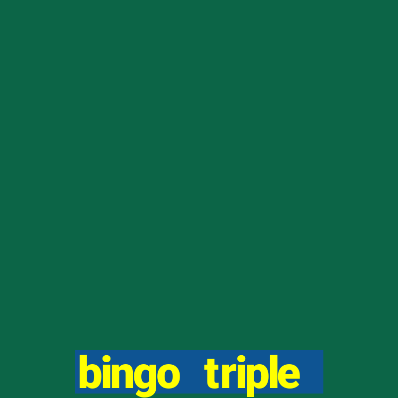 bingo triple resultados por numero de carton