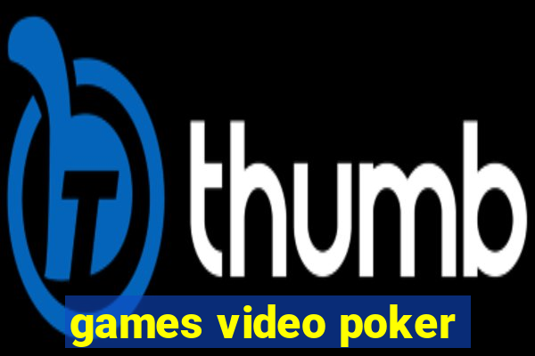 games video poker