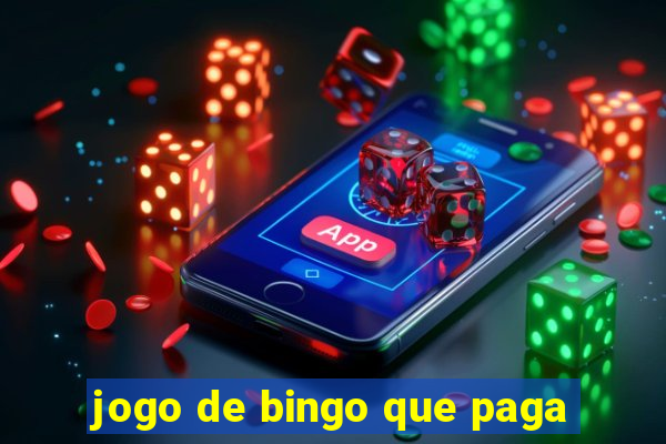 jogo de bingo que paga