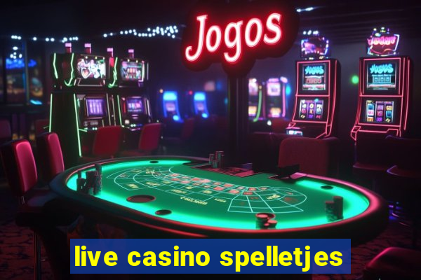 live casino spelletjes