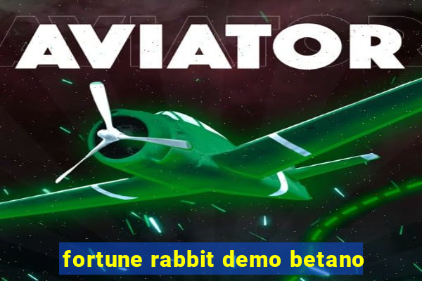 fortune rabbit demo betano