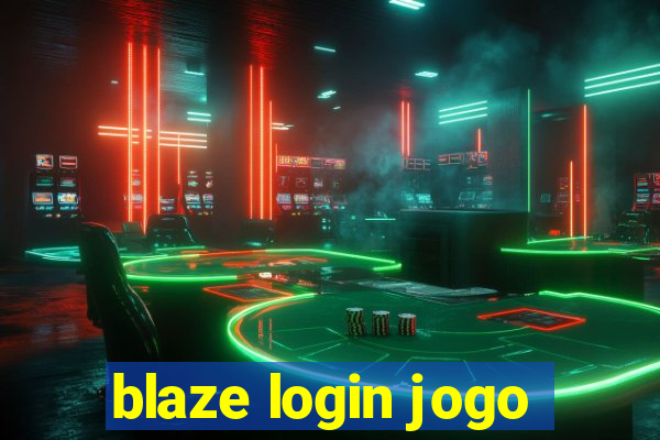 blaze login jogo