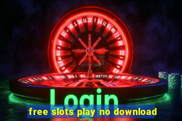 free slots play no download