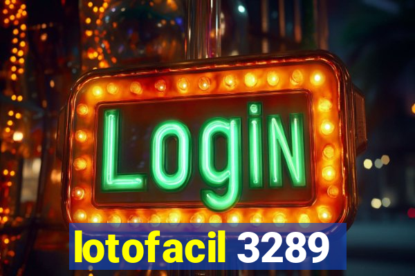 lotofacil 3289