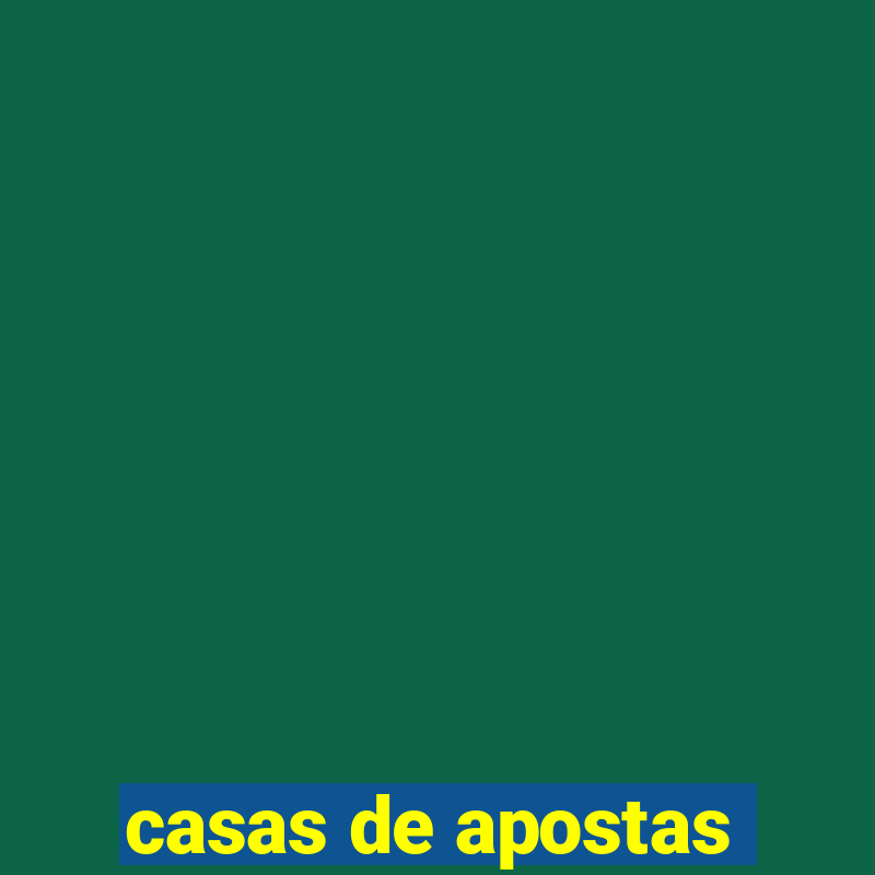 casas de apostas