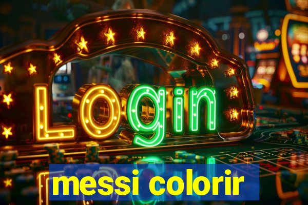 messi colorir