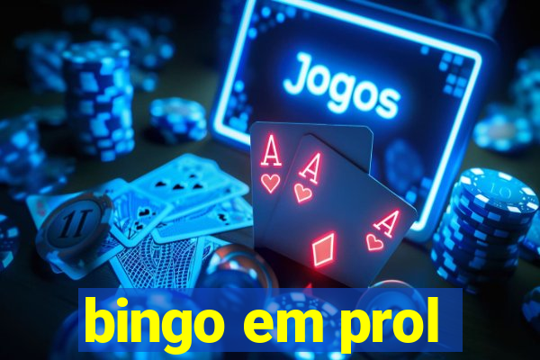 bingo em prol