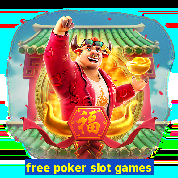 free poker slot games