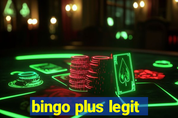 bingo plus legit