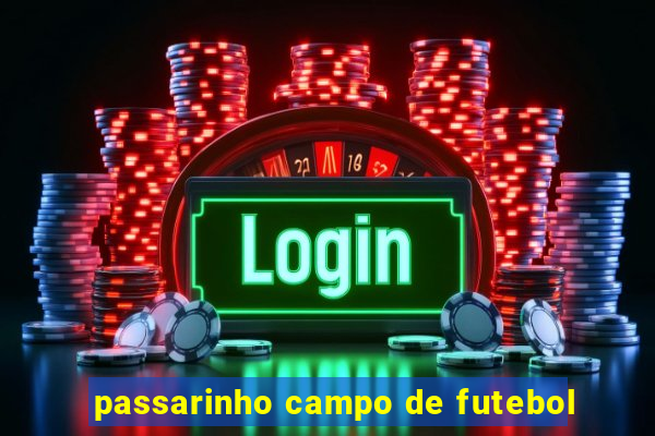 passarinho campo de futebol